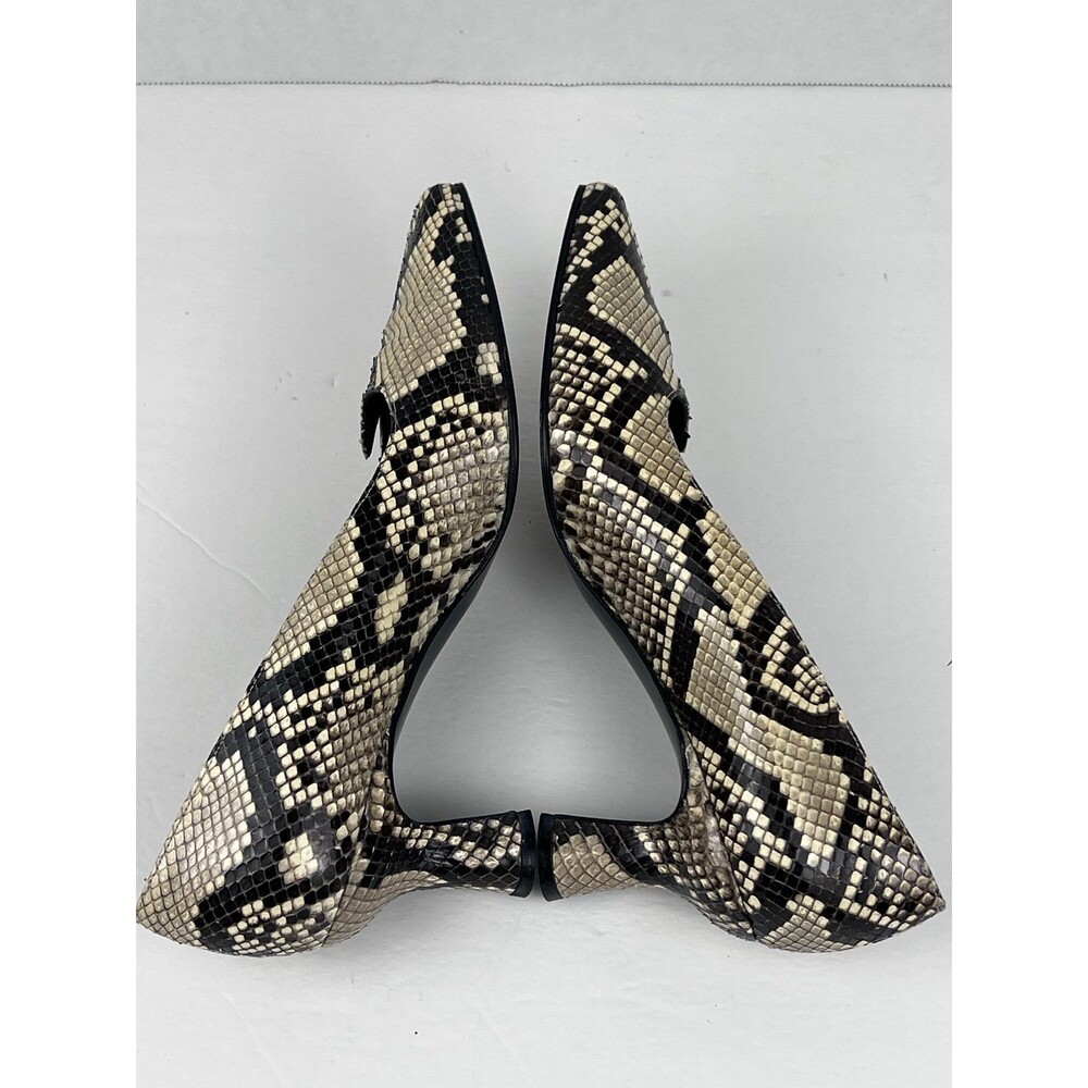 Stuart Weitzman Womens Snake Skin Python Pointed … - image 4